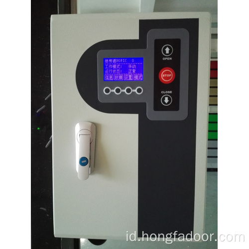 Servo motor &amp; controller untuk pintu berkecepatan tinggi